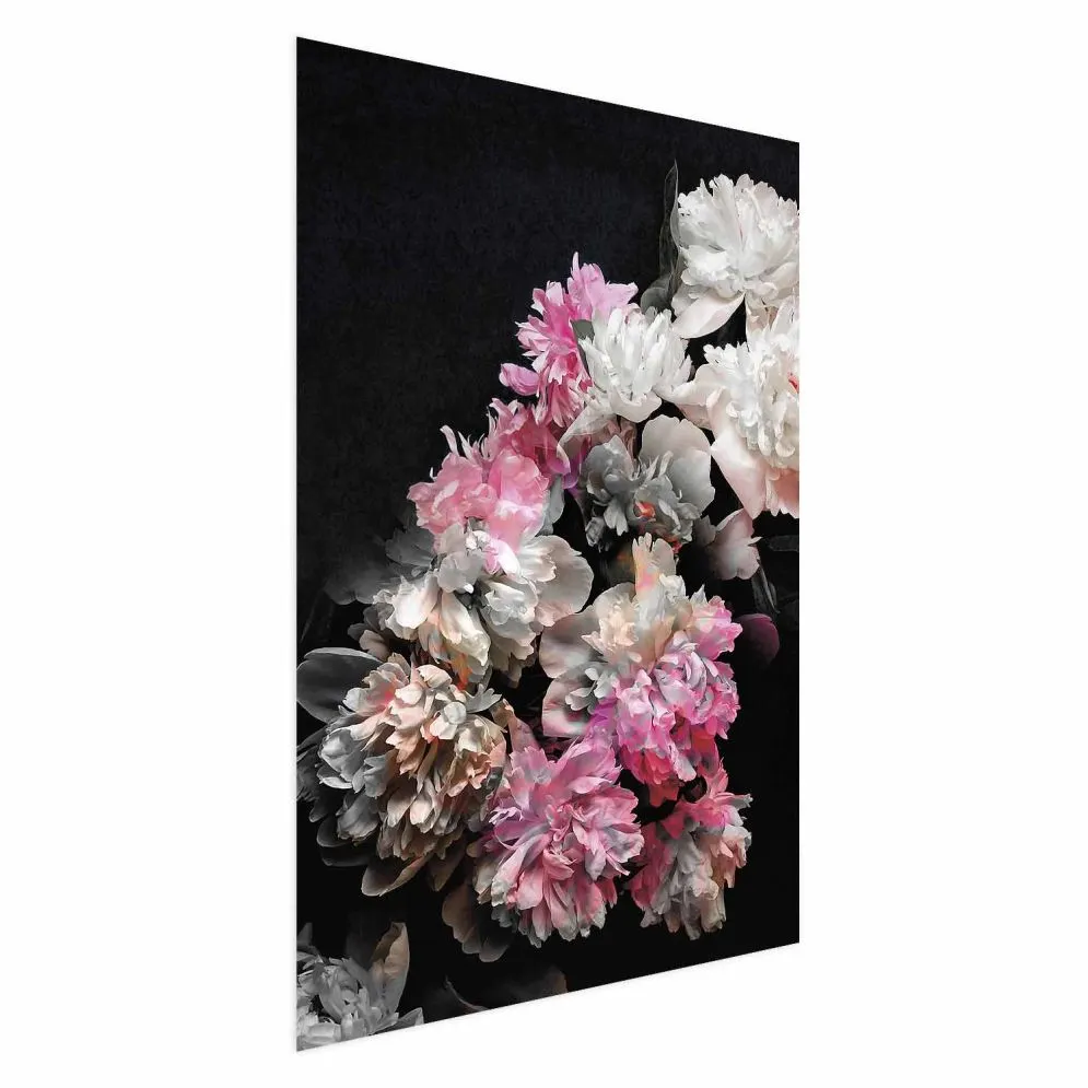 Plakat Bukiet w mroku 29,7x42 cm bez ramy bez marginesu | MIRAT.