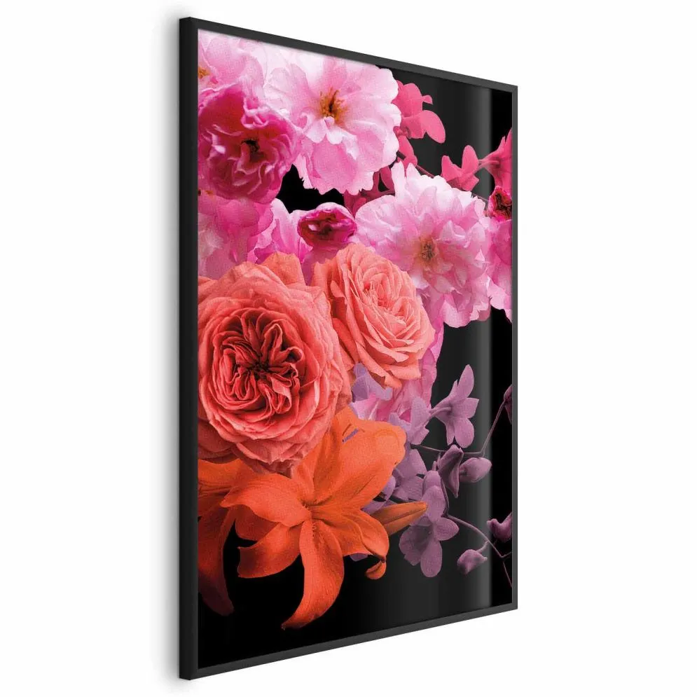 Plakat Wiosenna bryza 60x90 cm z ramą czarną bez marginesu | MIRAT.