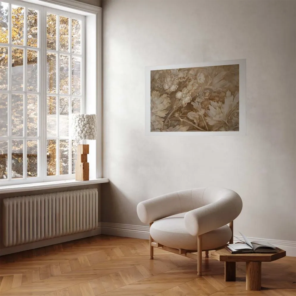 Plakat Ornamenty roślinno-kwiatowe 30x21 cm bez ramy z marginesem | MIRAT.