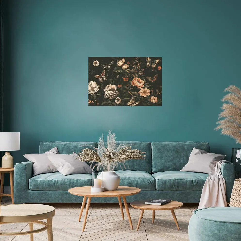 Plakat Rustykalny ogród 60x40 cm bez ramy bez marginesu | MIRAT.