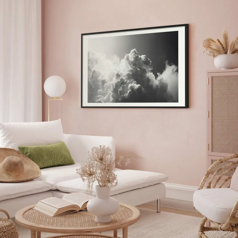 Plakat Nadzwyczajne zjawisko 42x29,7 cm z ramą czarną z marginesem | MIRAT.