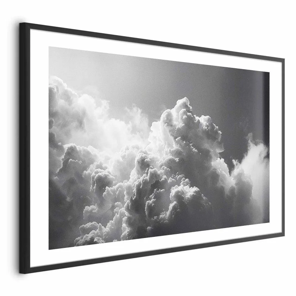 Plakat Nadzwyczajne zjawisko 42x29,7 cm z ramą czarną z marginesem | MIRAT.