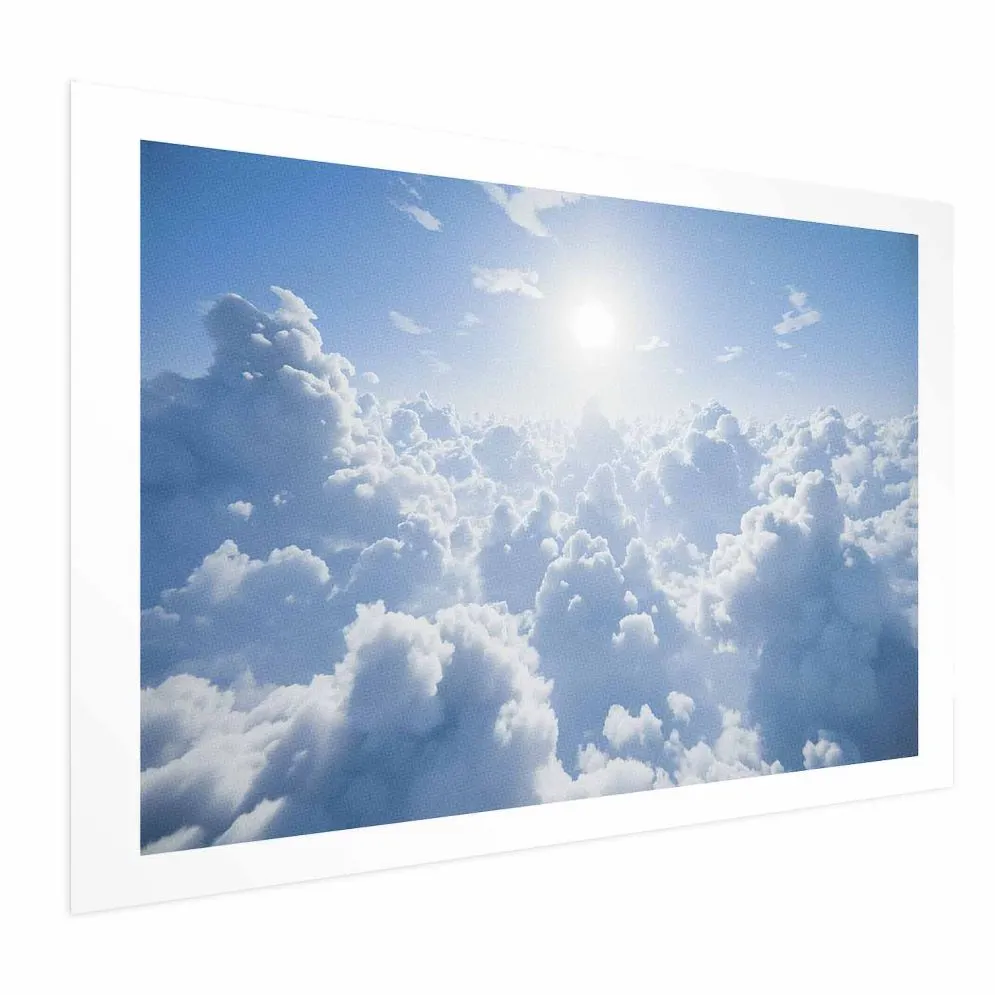 Plakat Niebiański spokój 30x21 cm bez ramy z marginesem | MIRAT.