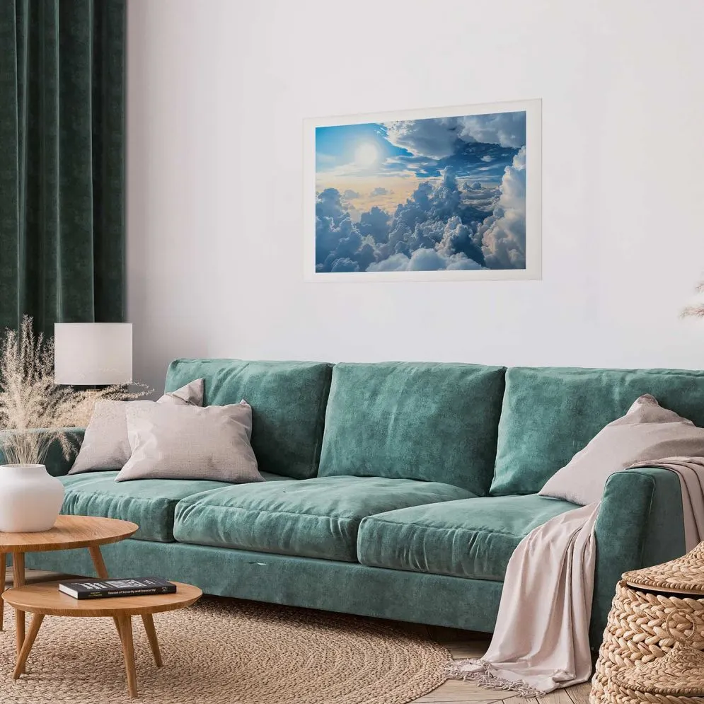 Plakat Symfonia Światła 90x60 cm bez ramy z marginesem | MIRAT.