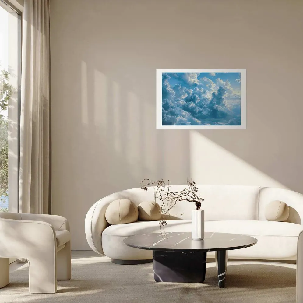 Plakat Ocean w powietrzu 60x40 cm bez ramy z marginesem | MIRAT.