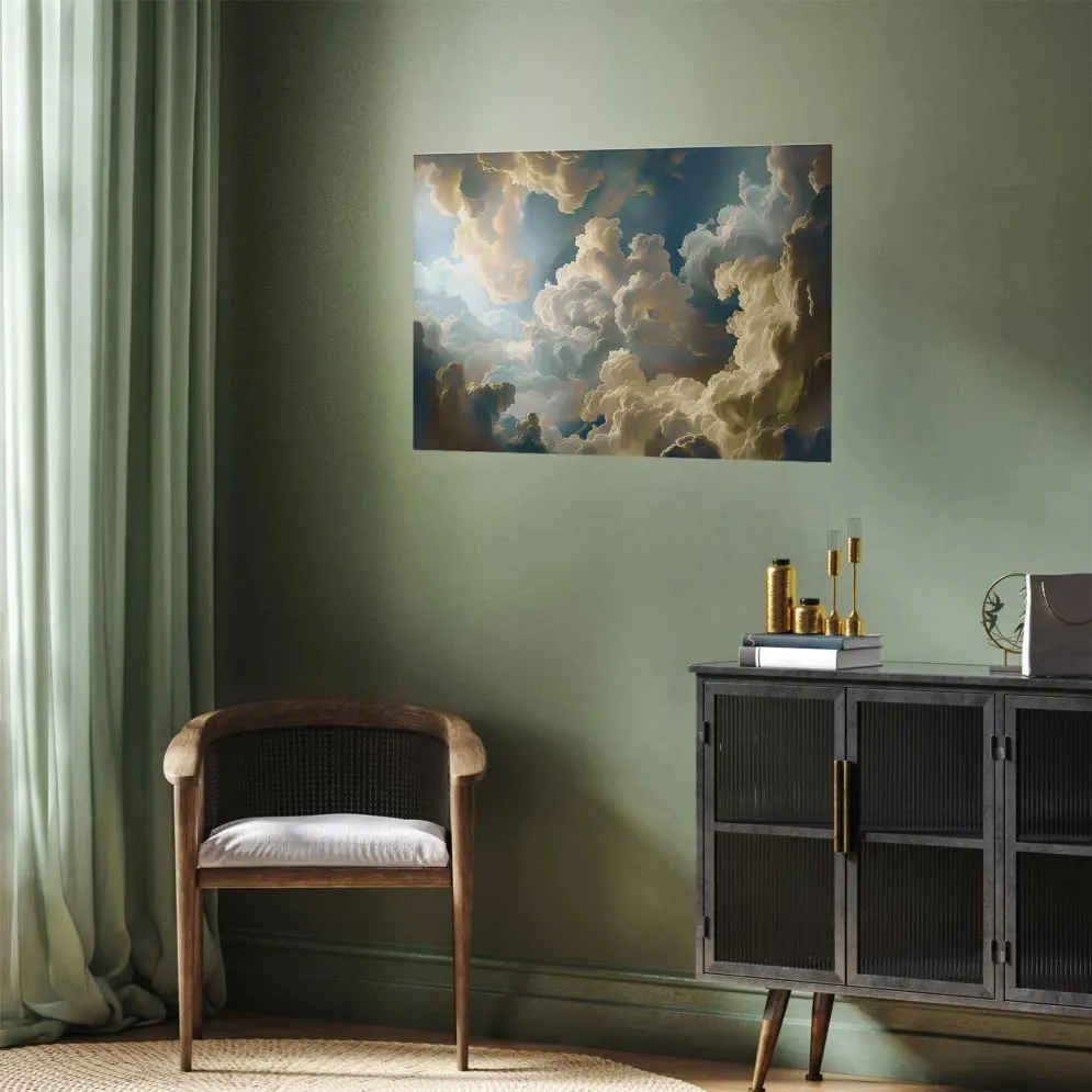 Plakat Słońce i cienie 42x29,7 cm bez ramy bez marginesu | MIRAT.