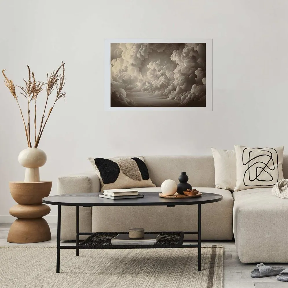 Plakat Miękka gra światła 30x21 cm bez ramy z marginesem | MIRAT.