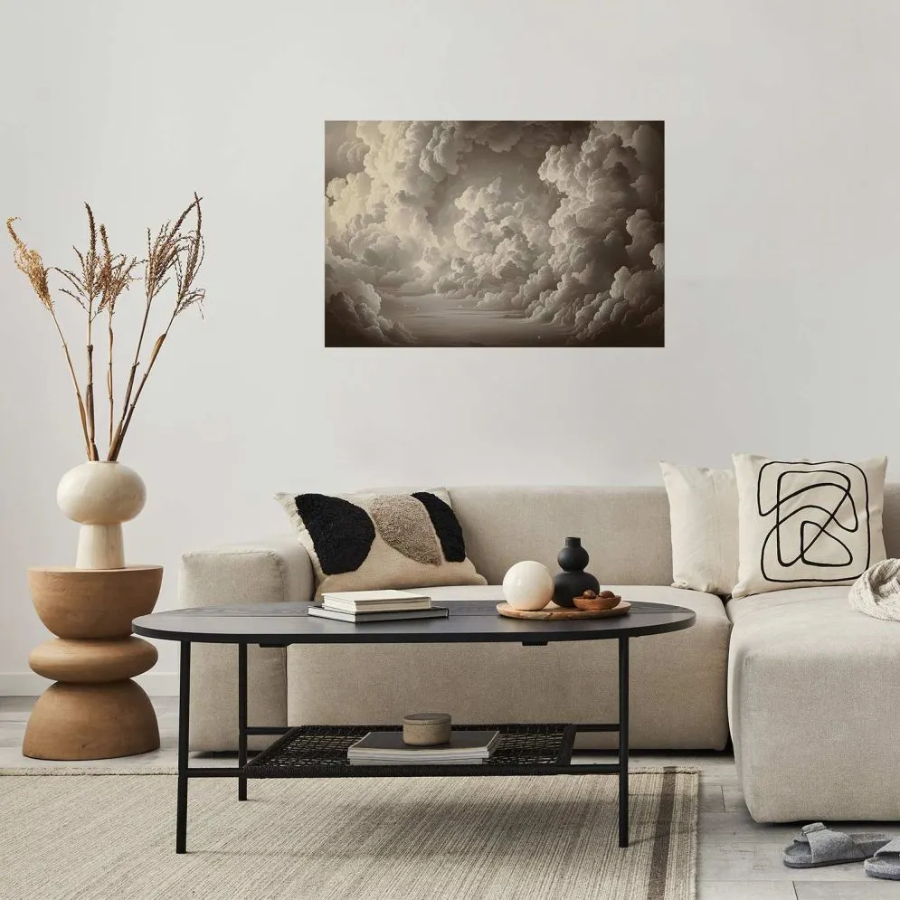 Plakat Miękka gra światła 30x21 cm bez ramy bez marginesu | MIRAT.