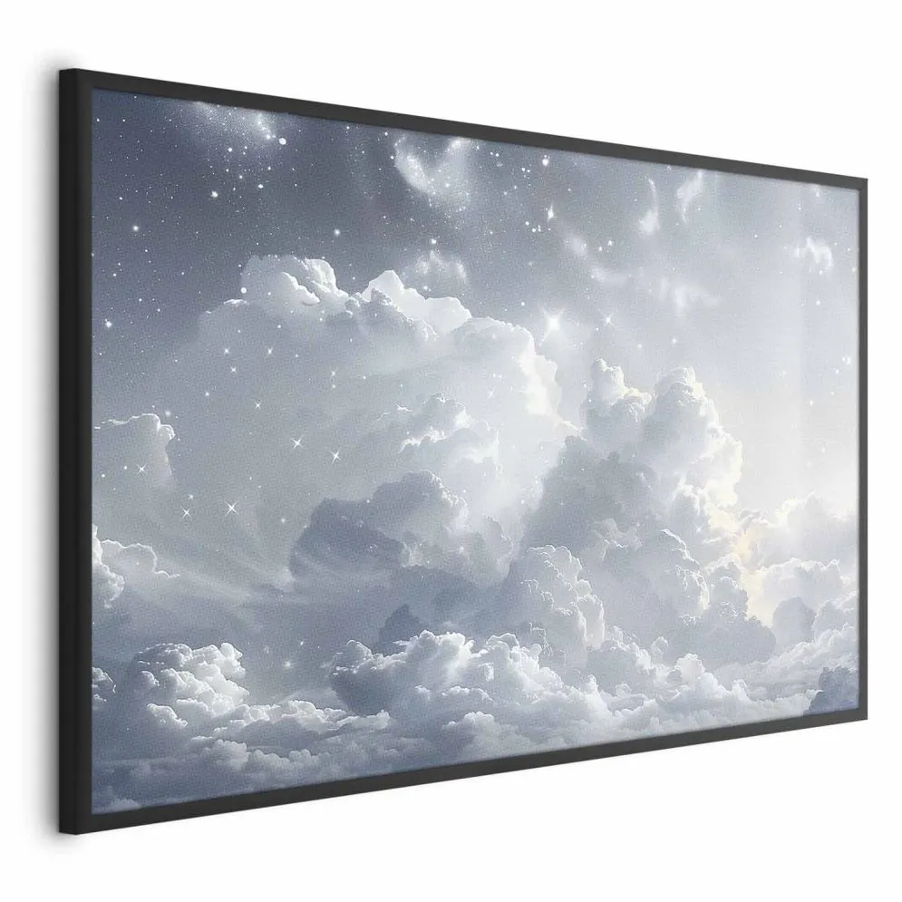 Plakat Astralny spokój 60x40cm z ramą czarną bez marginesu | MIRAT. kolekcja b-H-10060-ao-a