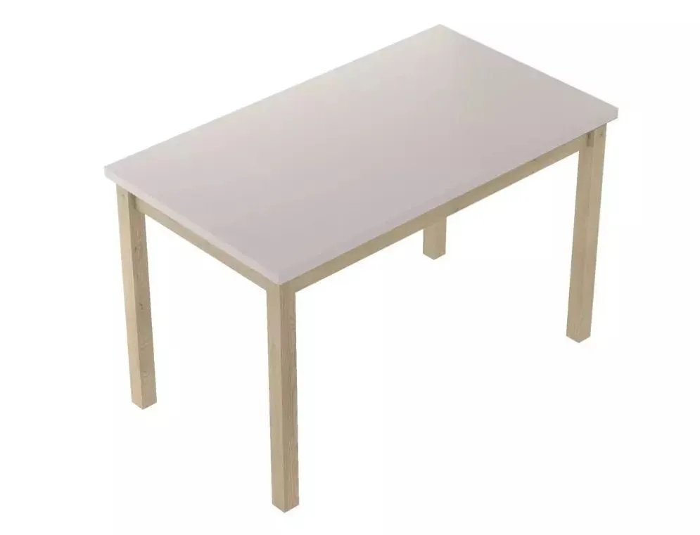 Stół do kuchni ADAM 120x68 z kaszmirowym blatem | MIRAT