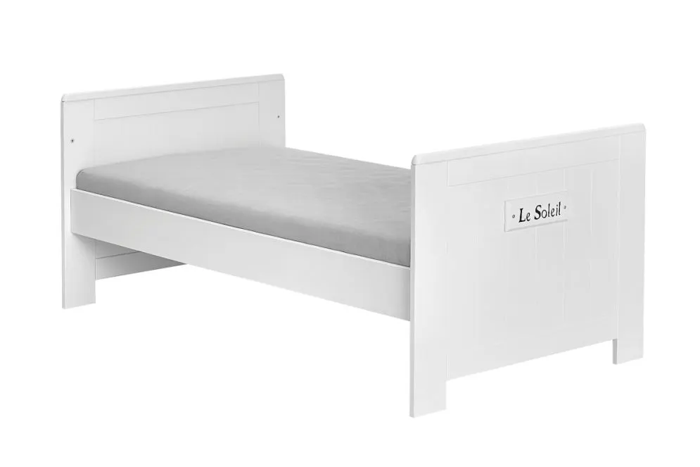 Łóżeczko tapczanik MARSYLIA 140x70 białe transformowane PINIO | MIRAT. kolekcja MARSYLIA