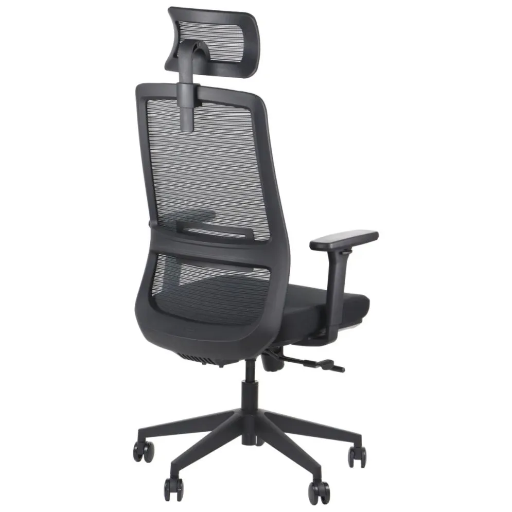 Fotel biurowy WISTER czarny I sklep meblowy MIRAT.