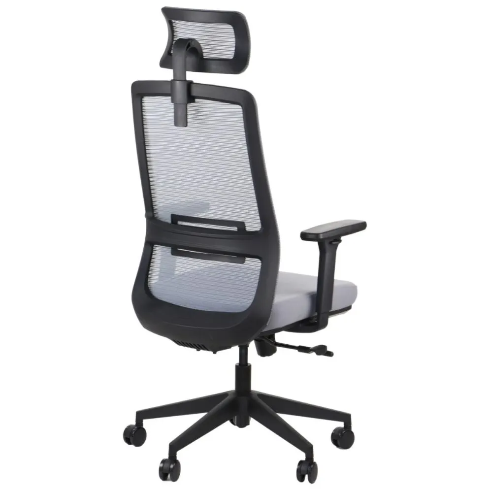 Fotel biurowy WISTER szary I sklep meblowy MIRAT.