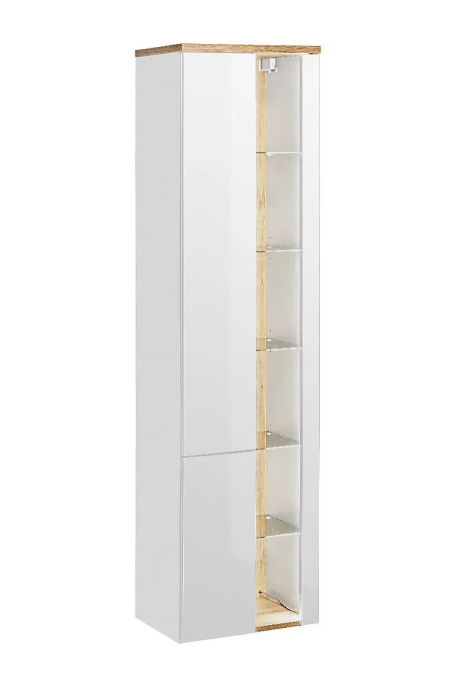 Szafka łazienkowa BAHAMA 45 cm biała słupek | MIRAT. w stylu  kolekcja BAHAMA