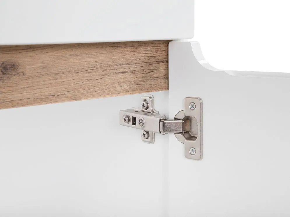 Szafka pod umywalkę BALI 60 cm biała stojąca | MIRAT. w stylu  kolekcja BALI