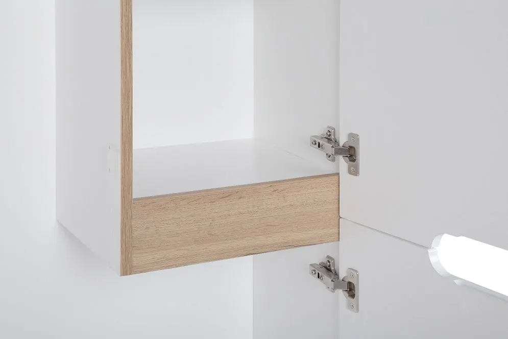 Szafka łazienkowa BALI 60 cm biała stojąca na mopa | MIRAT. w stylu  kolekcja BALI