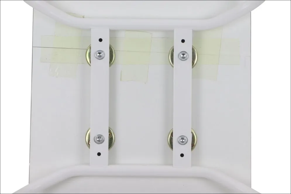 Krzesło ze sklejki laminowanej WERDI B białe do kawiarni I sklep meblowy MIRAT.