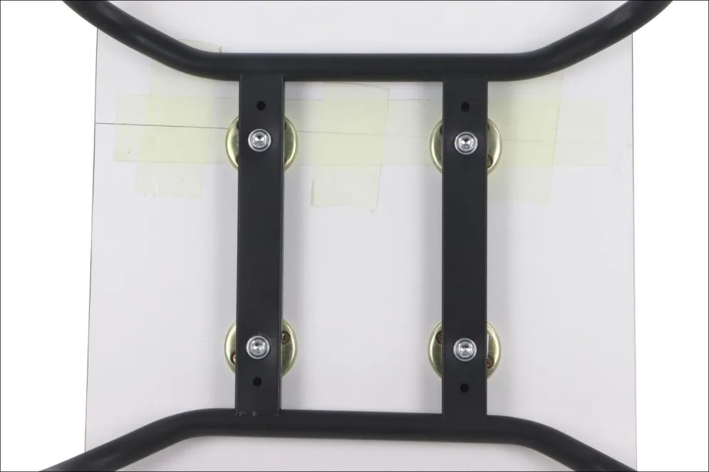 Krzesło ze sklejki laminowanej WERDI B białe/czarne do kawiarni I sklep meblowy MIRAT.