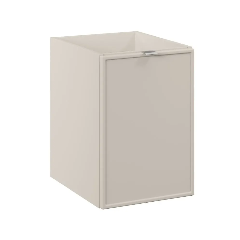 Szafka łazienkowa BELLA CASHMERE 81-40-1DK kaszmirowa z koszem pod blat I sklep meblowy MIRAT.