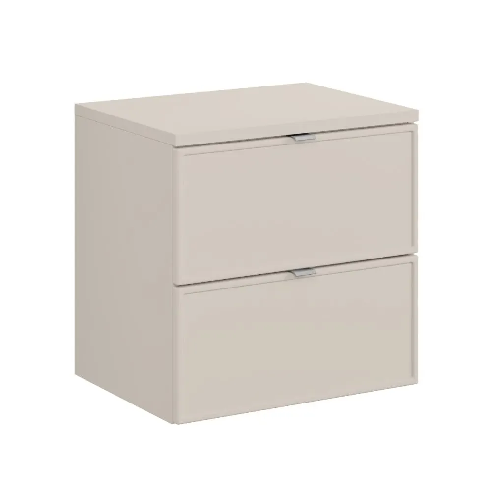 Szafka pod umywalkę BELLA CASHMERE 82-60-2S z blatem 60 cm kaszmir I sklep meblowy MIRAT.