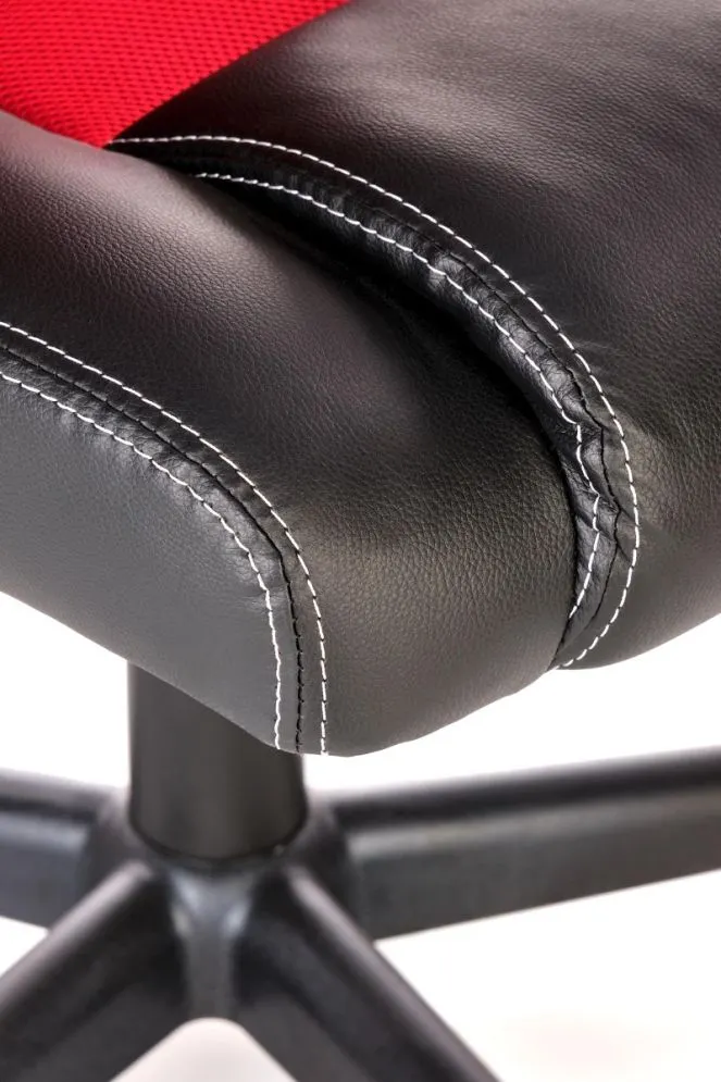 Fotel biurowy BERKEL czarny/czerwony do komputera | MIRAT. w stylu  kolekcja