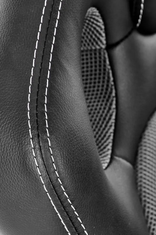 Fotel biurowy BERKEL czarny/szary z mechanizmem TILT | MIRAT. w stylu  kolekcja