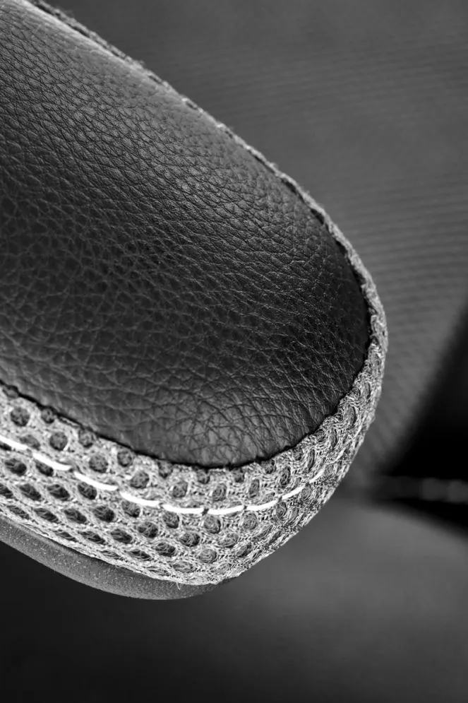 Fotel biurowy BERKEL czarny/szary z mechanizmem TILT | MIRAT. w stylu  kolekcja