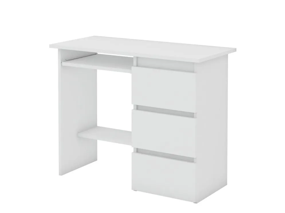 Biurko BANDI 1 biały mat z szufladami | MIRAT. w stylu  kolekcja