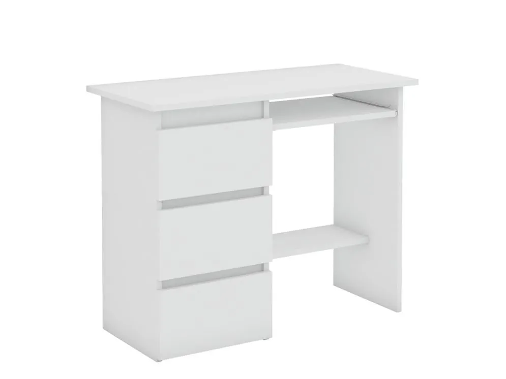 Biurko BANDI 1 biały mat z szufladami | MIRAT. w stylu  kolekcja