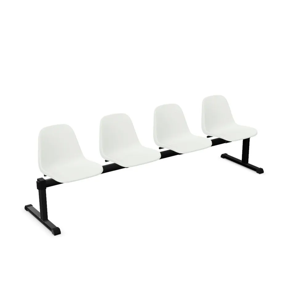 Ławka BETA-4 z siedziskami z tworzywa sztucznego w kilku kolorach I sklep meblowy MIRAT.