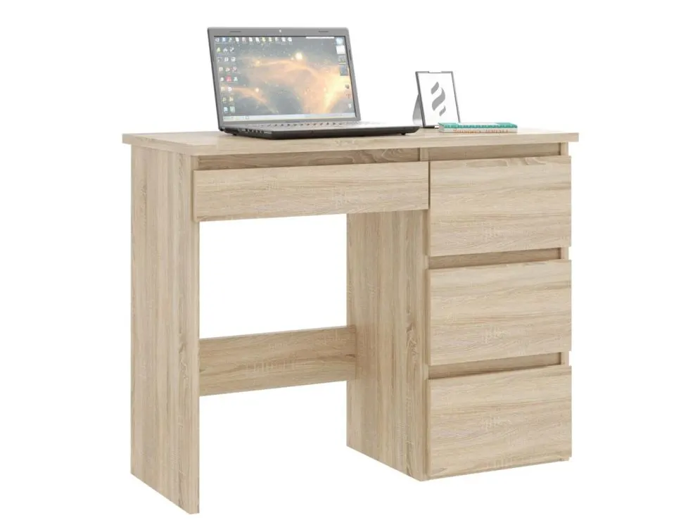 Biurko BANDI 2 dąb sonoma dla dzieci | MIRAT. w stylu  kolekcja