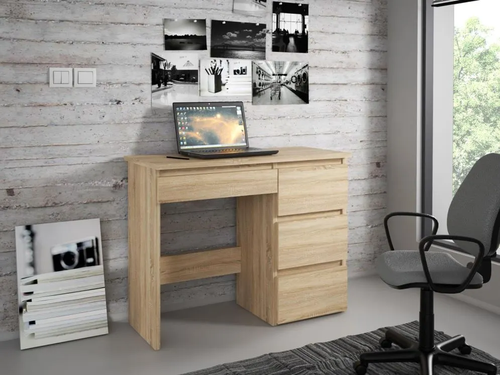 Biurko BANDI 2 dąb sonoma dla dzieci | MIRAT. w stylu  kolekcja