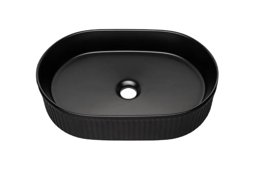 Szafka pod umywalkę NOVA BLACK 82-80-2D 80cm czarna ryflowana I sklep meblowy MIRAT. styl RYFLOWANY