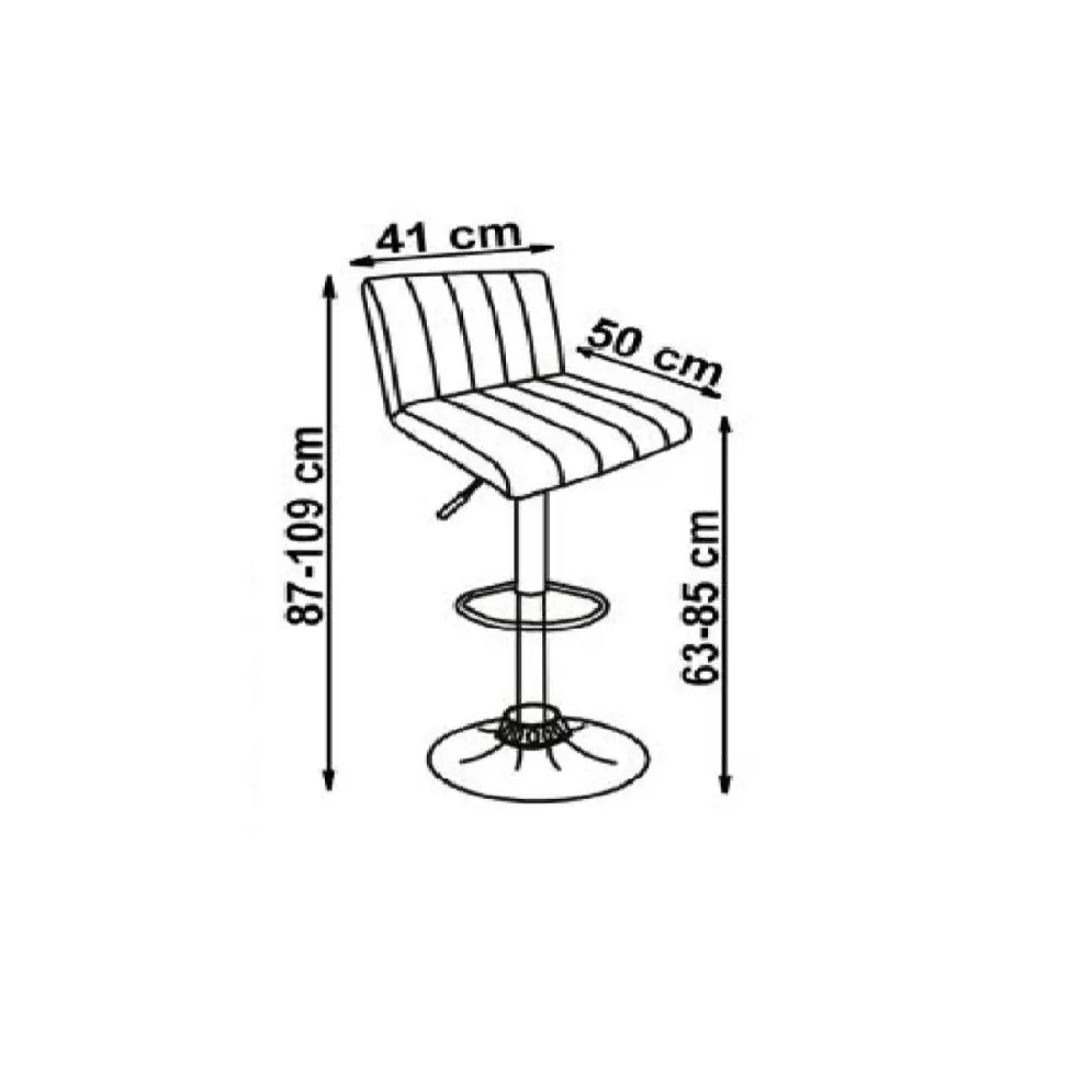 Hoker H-89 brązowy na jednej nodze I sklep meblowy MIRAT. styl LOFT