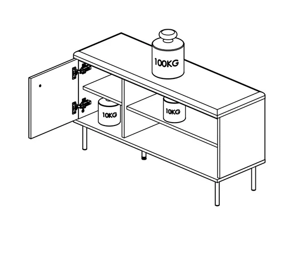 Szafka na buty z siedziskiem ELLEN 1D kaszmir nowoczesna I sklep meblowy MIRAT. styl GLAMOUR, RYFLOWANY kolekcja ELLEN