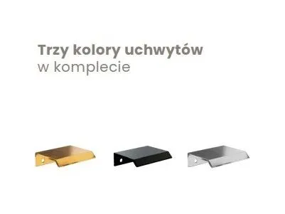 Szafka pod umywalkę nablatową BELLA CASHMERE 60cm kaszmir - zestaw z blatem 120cm I sklep meblowy MIRAT.  kolekcja BELLA CASHMERE