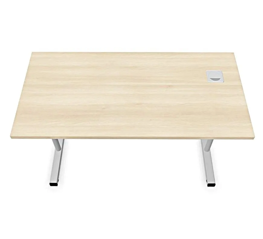 Biurko EASY SPACE C-LEG RC 120x60cm akacjowe komputerowe I sklep meblowy MIRAT.