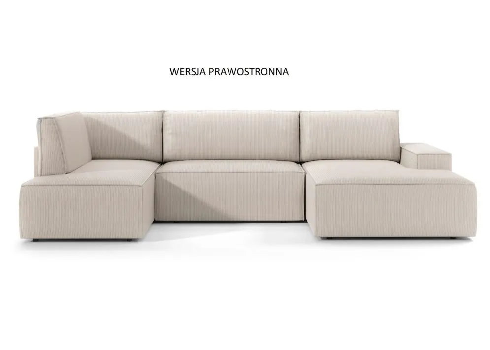 Narożnik z funkcją spania FELICIA U2-120 kremowy prawy/lewy I sklep meblowy MIRAT. kolekcja FELICIA