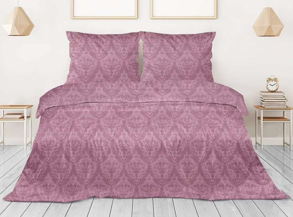 Pościel Satynowa 160X200 STELLA fioletowa firmy Greno | MIRAT. w stylu  kolekcja