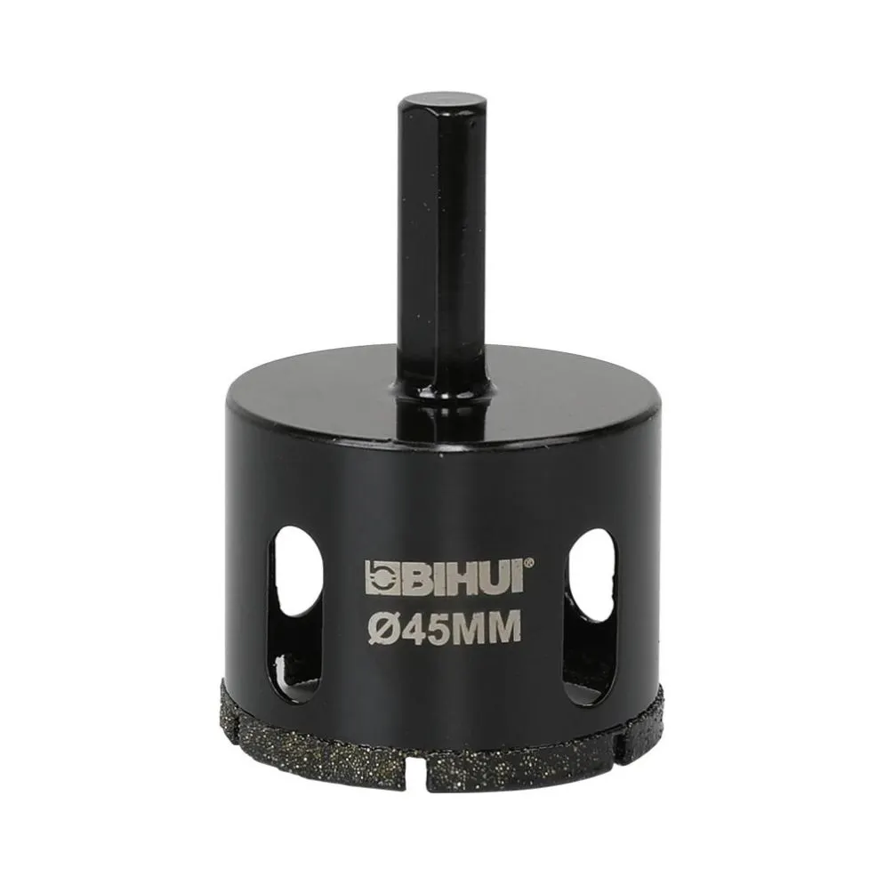 Otwornica diamentowa BIHUI 45mm z trzpieniem 6,25mm | MIRAT.