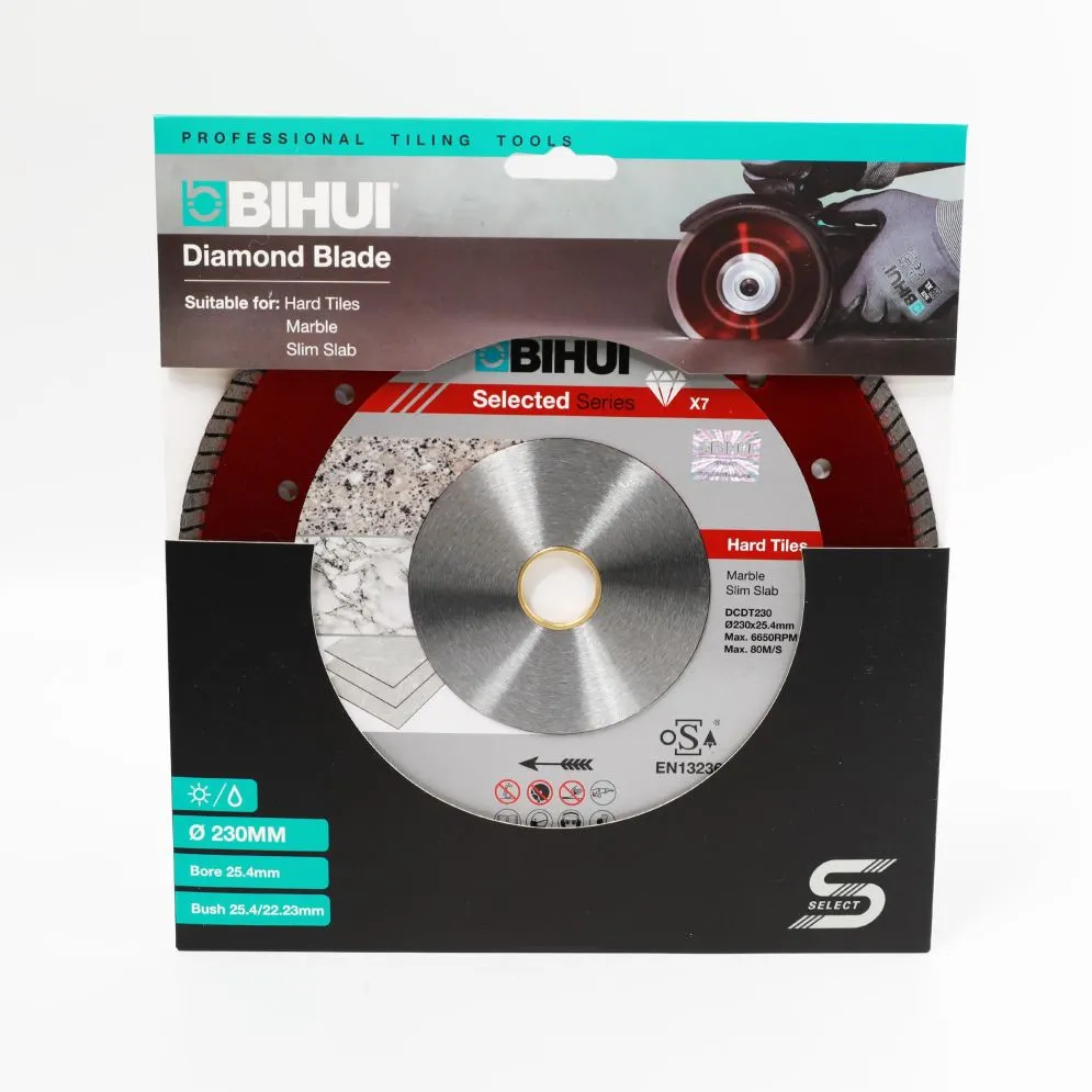 Tarcza diamentowa BIHUI B-Turbo 230mm do płytek | MIRAT.