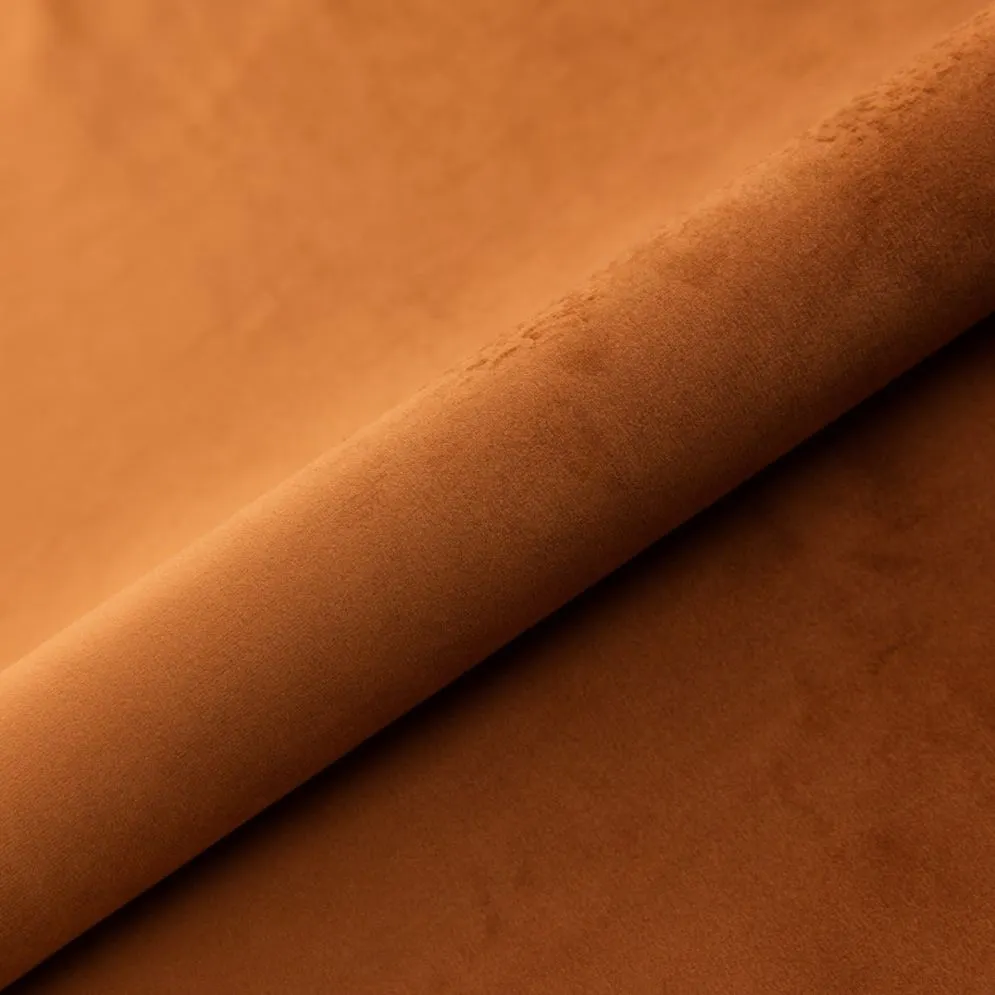 Krzesło tapicerowane MILA VELVET cynamonowe do jadalni | MIRAT. styl GLAMOUR