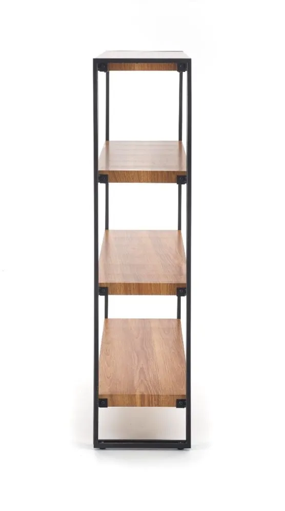 Regał BOLIVAR REG-1 metalowy z 4 półkami | MIRAT. styl LOFT kolekcja BOLIVAR