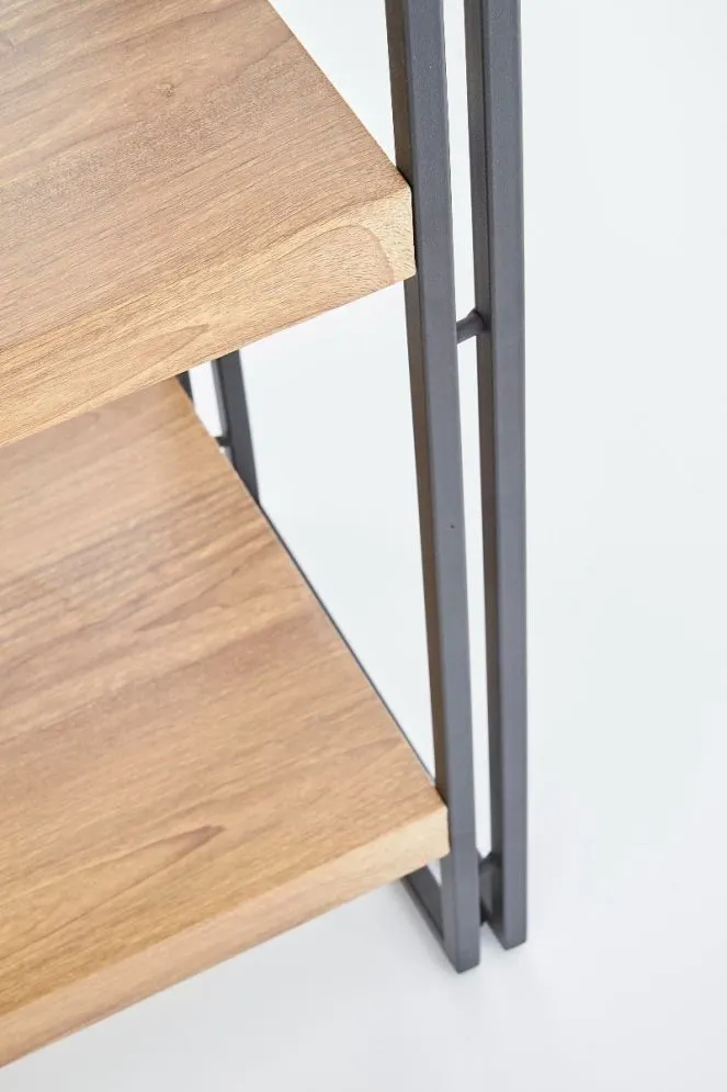 Regał BOLIVAR REG-1 metalowy z 4 półkami | MIRAT. styl LOFT kolekcja BOLIVAR