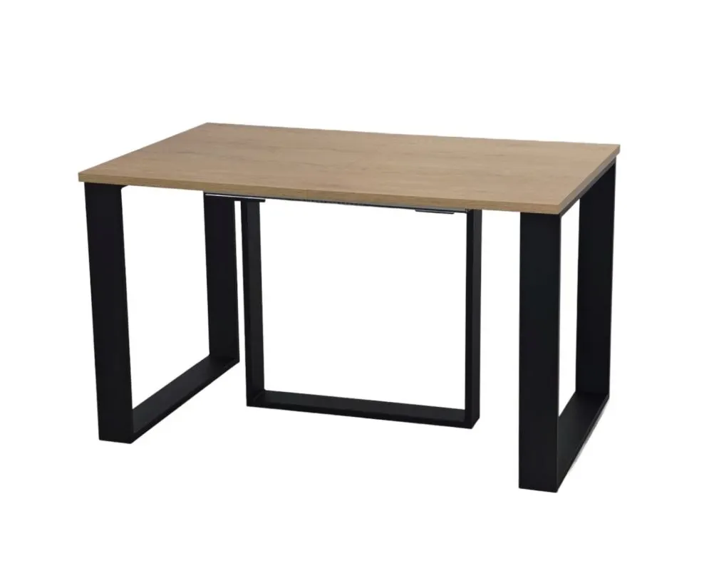 Stół rozkładany BORYS 130(250)x80 dąb cremona I sklep meblowy MIRAT. styl LOFT