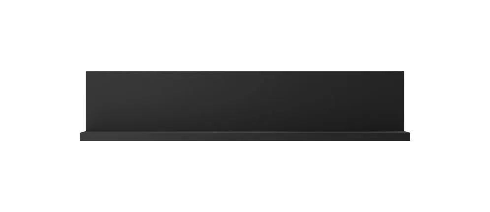 Półka BOTA czarna supermat HELVETIA | MIRAT. styl LOFT kolekcja BOTA