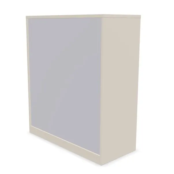 Szafka biurowa przesuwna EASY SPACE CABINET S 3-OH 100cm kaszmirowa zamykana I sklep meblowy MIRAT.