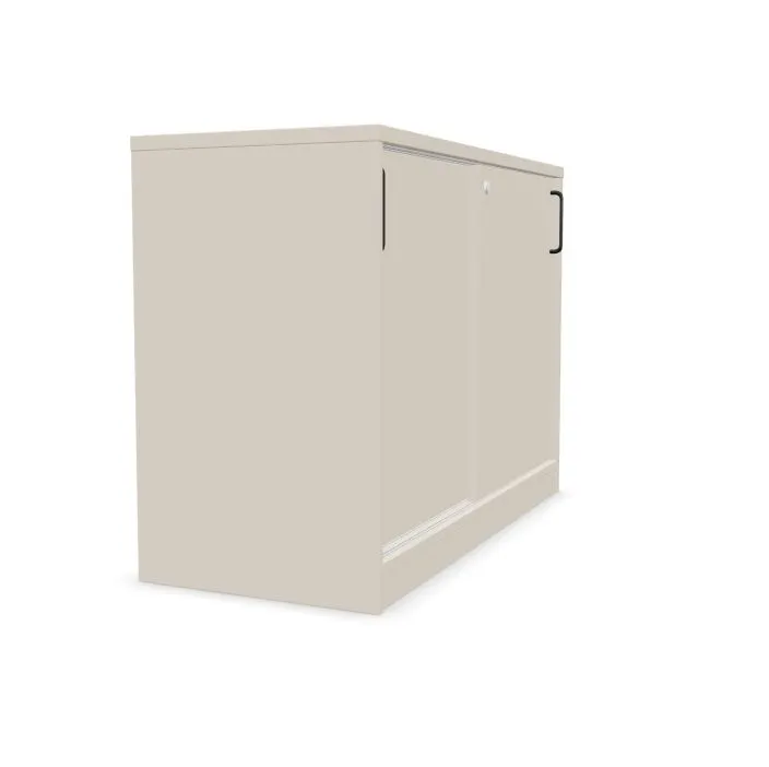 Szafka biurowa przesuwna EASY SPACE CABINET S 1.5-OH 100cm kaszmirowa zamykana I sklep meblowy MIRAT.