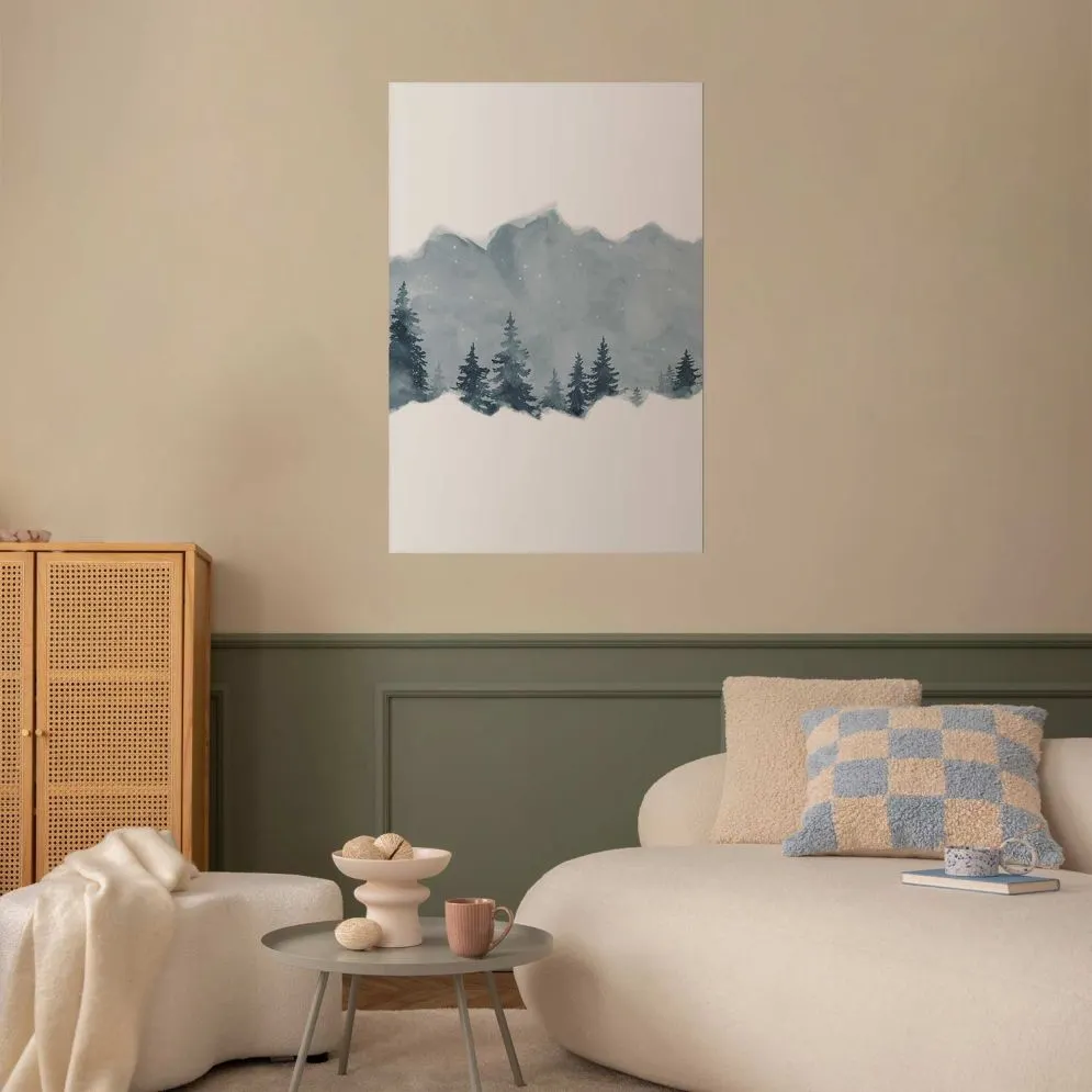 Plakat Wycinek Syberii 60x90 cm bez ramy bez marginesu | MIRAT.