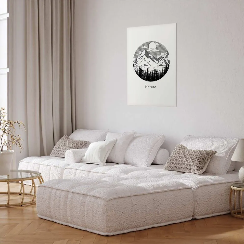 Plakat Zaginiona kraina 21x30 cm bez ramy bez marginesu | MIRAT.